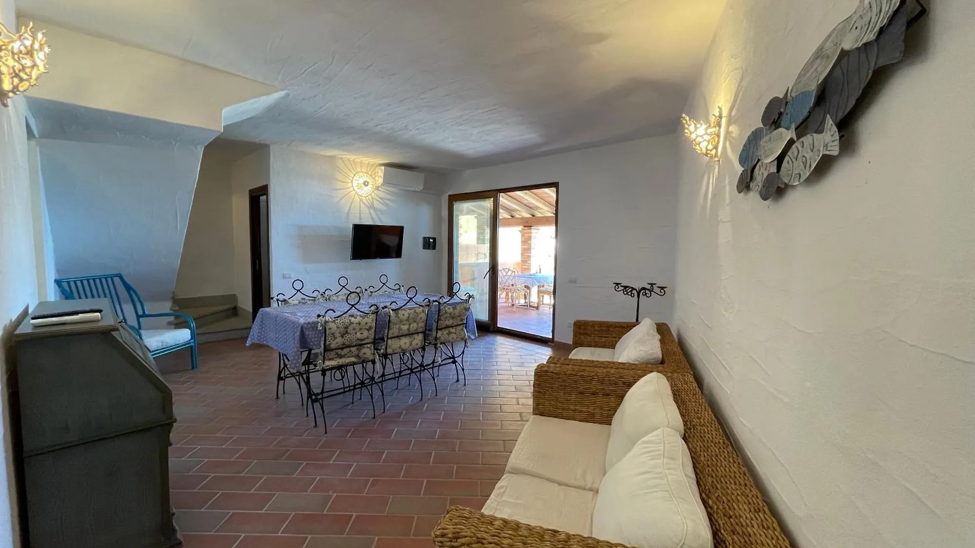 Tatil Evi Il Maestrale Tanca Piras Villa Nebida İtalya